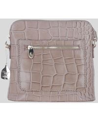 Ashwood Leather - Genuine Crossbody Bag With Adjustable Strap - Lyst