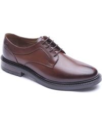Base London - Carter Leather Derby Shoes - Lyst