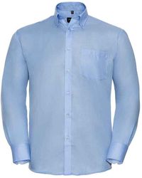 Russell - Collection Ultimate Long-Sleeved Formal Shirt (Bright Sky) - Lyst