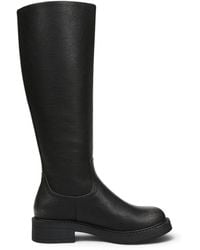 Blowfish - Faux Leather High Riding Boots - Lyst
