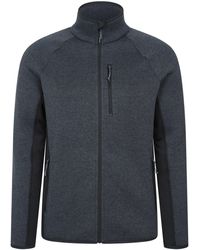 Mountain Warehouse - 'Treston' Fleece Sweater Antipill Full Zip Stretchy Winter Coat - Lyst