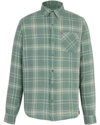 Regatta - Loran Checked Long-Sleeved Shirt (Glacier) - Lyst
