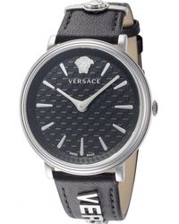 Versace - Ve8104122 Ladies V Circle Watch - Lyst