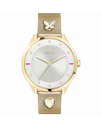 Furla - Pin Dial Stainless Steel Watch - Lyst