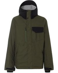 Oakley - Division Evo Insula 2L 10K Zip Up Khaki Jacket 412786 86V - Lyst