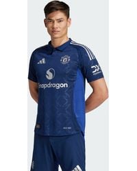 adidas Originals - Manchester United 24/25 Away Authentic Jersey - Lyst