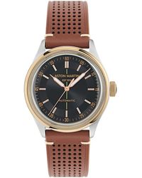 Aston Martin - Timeless Ts1 Watch Mtts1S604 Leather - Lyst