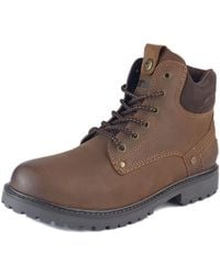 Wrangler - Yuma Leather Lace Up Boots - Lyst
