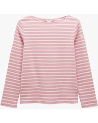 Joules - Harbour Top Stripe Cotton - Lyst