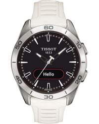 Tissot - T-Touch Connect Sport Watch T1534204705103 Silicone - Lyst
