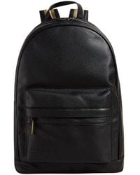 Ted Baker - Kaileb Rucksack Aus Schwarzem Kunstleder - Lyst