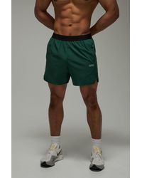 BoohooMAN - Active Perforated Stretch Woven 5Inch Shorts - Lyst