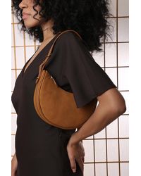 Where's That From - 'Pebble' Modern Half Moon Shoulder Bag - Lyst