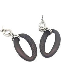 Panarea - Or1M Ladies Earrings Sterling - Lyst