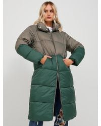 Jack & Jones - Long Padded Parka Jacket - Lyst