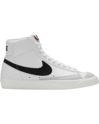 Nike - Blazer Mid 77 Mid Top Sneakers Textile - Lyst