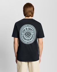 Lyle & Scott - Graphic Badge Cotton T-Shirt - Lyst
