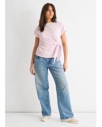 Gini London - Stretch Stripe Top - Lyst