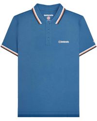 Lambretta - Ss25 Triple Tipped Polo Shirt (Dark) Cotton - Lyst
