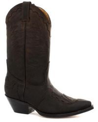 Grinders - Leather Cowboy Boots-Arizona Hi - Lyst