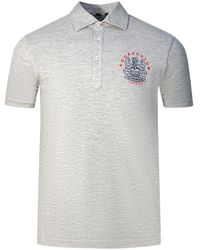 Aquascutum - Aldis London Logo Polo Shirt - Lyst