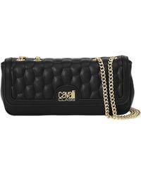 Roberto Cavalli - Shoulder Bag With Chain Strap Cchb0248 - Lyst