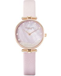 Victoria Hyde London - Watch Pearl Dial Leather - Lyst