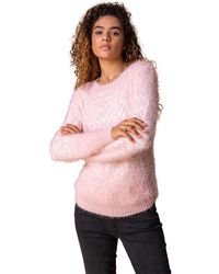 Roman - Mosaic Print Fluffy Jumper - Lyst