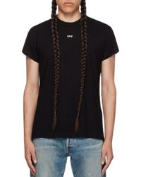 Off-White c/o Virgil Abloh - Off Stamp Ribbed-Knit Top - Lyst