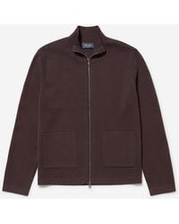 Oliver Sweeney - Knitted Merino Wool Blend Jacket - Lyst