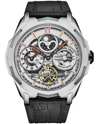 Stuhrling - Dual Time Automatic Navigator 46Mm Skeleton - Lyst