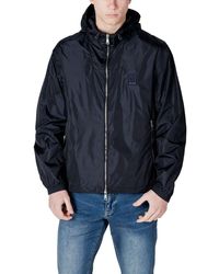 ARMANI EXCHANGE - Lichte Gewatteerde Jas Met Kap - Lyst