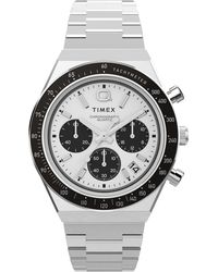 Timex - Q Diver Chrono Watch Tw2W53300 Stainless Steel (Archived) - Lyst