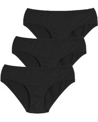 Penti - 3-Pack Mid-Waist Cotton Briefs - Lyst