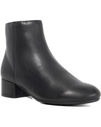 Dune - Pippie Leather Heeled Ankle Boots - Lyst