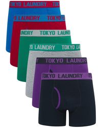 Tokyo Laundry - 6-Pack Cotton Boxers - Lyst