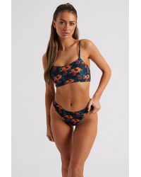 Urban Bliss - Sheered Plain Bikini Bottoms - Lyst