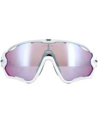 Oakley - Wrap Polished Prizm Snow Sapphire Iridium Sunglasses - Lyst