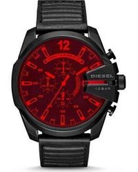 DIESEL - Dz4460 Mega Chief Chronograph Quartz Dial Watch - Lyst