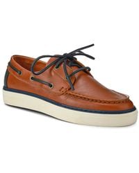 Jones Bootmaker - Rhodes Leather Boat Shoes - Lyst