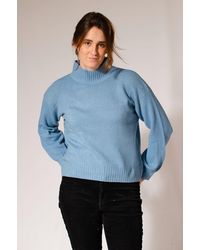 John Lewis - Funnel Neck Drop Shoulder Jumper - Lyst