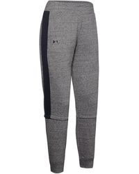 Under Armour - Rival Terry Track Pants Joggers 1351889 035 Cotton - Lyst