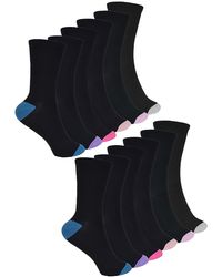 Sock Snob - 12 Pair Multipack Bamboo Trainer Socks - Lyst