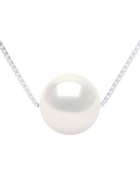 Ateliers Saint Germain - Necklace Real Cultured Freshwater Pearl Round 9-10 Mm - Lyst