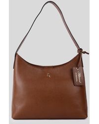 Ashwood Leather - 'Splendore Di Milano' Real Hobo Shoulder Bag - Lyst