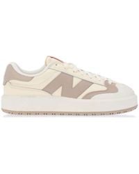 New Balance - Ct302 Platform Trainers In Off White - Lyst