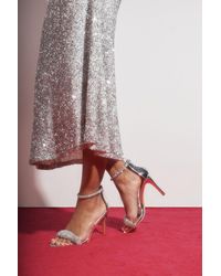 Where's That From - Wheres 'Raina' Embellished Open Toe Stiletto Heel - Lyst