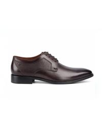 Base London - Dome Derby Shoes Leather - Lyst