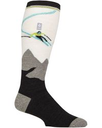 Heat Holders - Thin Warm Winter Knee High Lightweight Thermal Ski Socks - Lyst