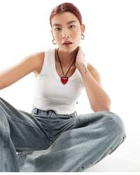 Vans - Drew Rib Tank Top - Lyst